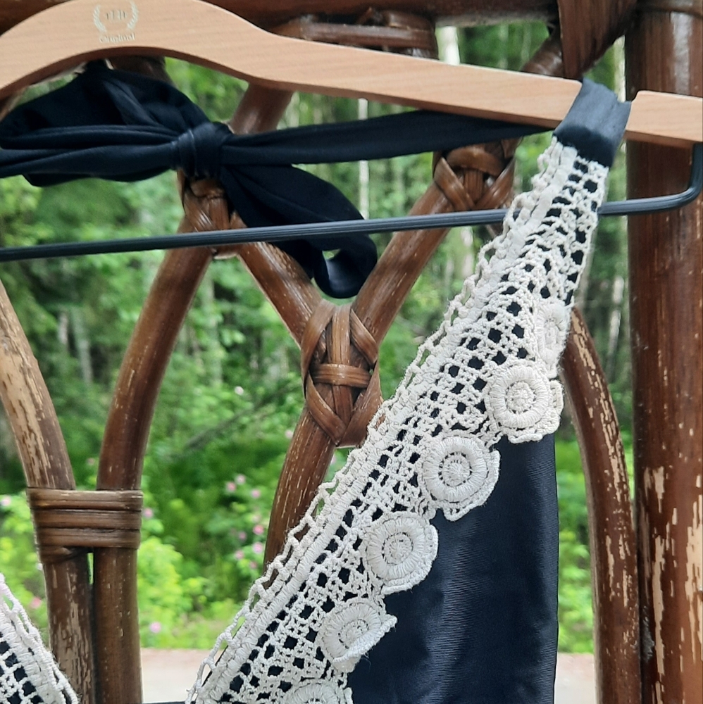 Black Kona Sol Lace One Piece Swimsuit - Picture 3 of 11